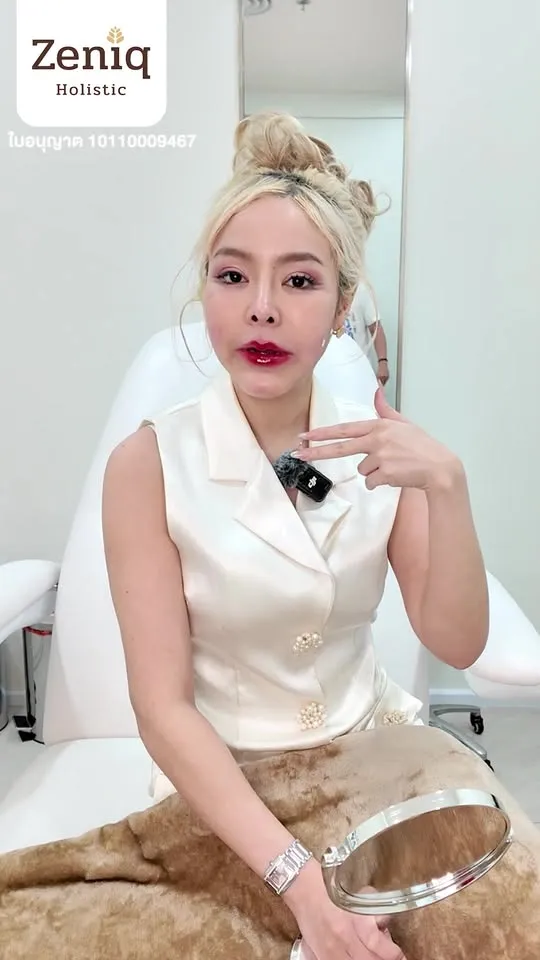 วิดีโอยกกระชับรอบดวงตาและใบหน้า Zeniq Holistic